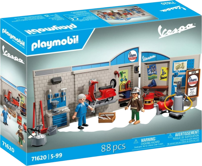 PLAYMOBIL 60s Vespa Garage