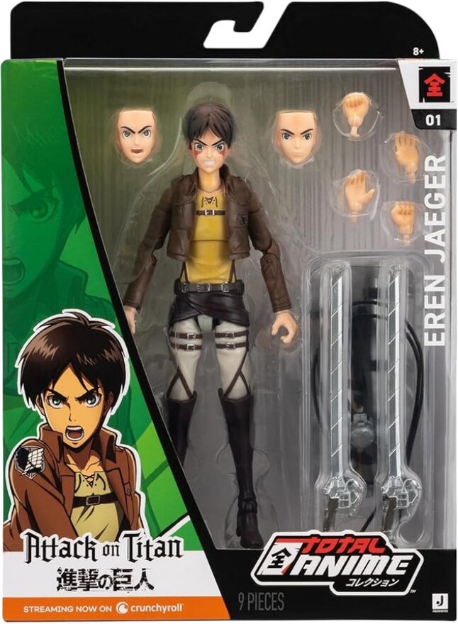 Total Anime Figurine L'Attaque des Titans - Eren Jaeger