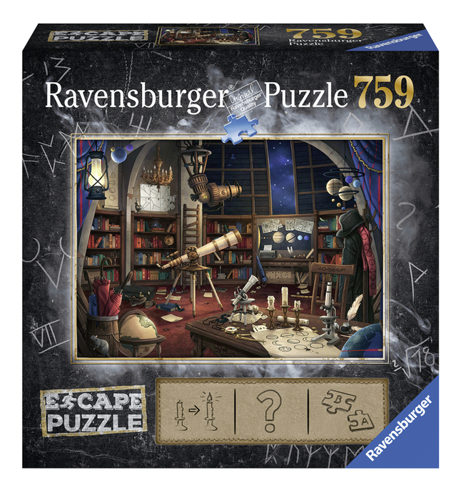 Ravensburger escape-puzzel De Sterrenwacht