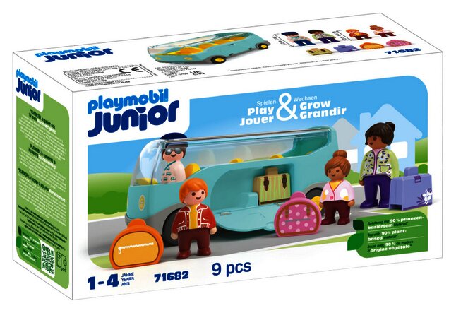 PLAYMOBIL Speelset Junior Autobus 71682