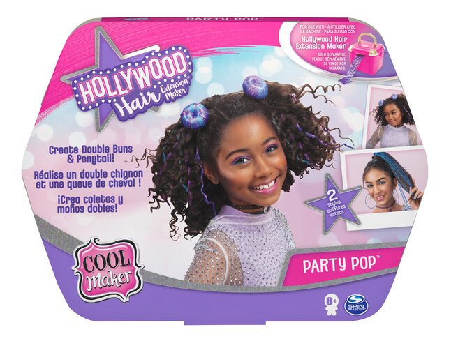 Cool Maker recharge pour Hollywood Hair Extension Maker - Party Pop, Commandez facilement en ligne
