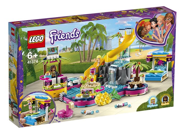 lego friends piscine
