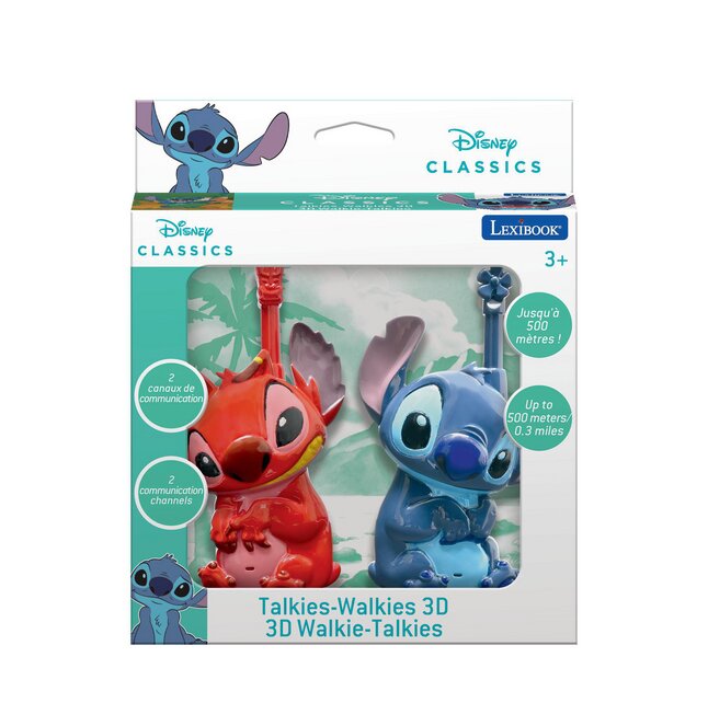 Talkies-walkies 3D Disney Stitch