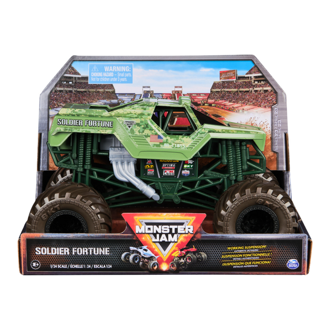 Spin Master Monster Jam Collector Soldier Fortune