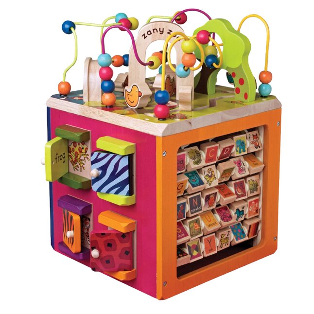 Speelkubus Zany Zoo activiteitenkubus