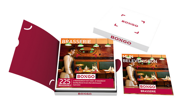 maandag Draaien klein Bongo cadeaubon Brasserie + geschenkje kopen? | Bestel eenvoudig online |  DreamLand