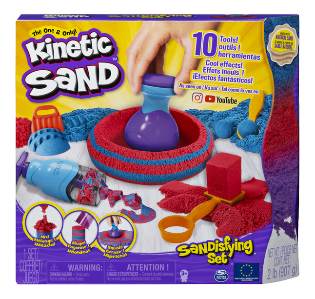 hangen Relativiteitstheorie Ecologie Kinetic Sand SANDisfying Set kopen? | Bestel eenvoudig online | DreamLand