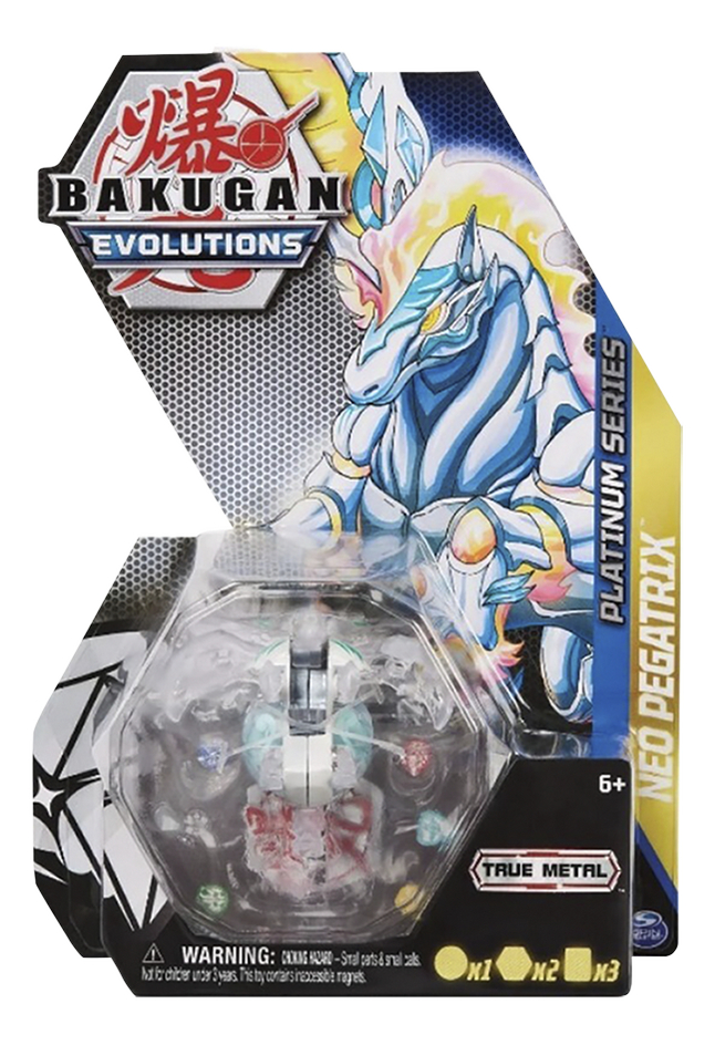 Bakugan Evolutions Platinum Series True Metal Bakugan - Neo Pegatrix