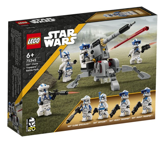 Specialiseren Regeneratief Verdikken LEGO Star Wars 75345 501st Clone Troopers Battle Pack kopen? | Bestel  eenvoudig online | DreamLand