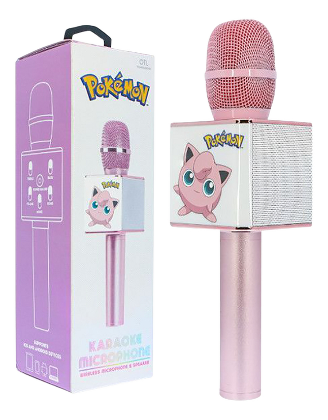 Micro Bluetooth Pokémon Rondoudou avec haut-parleur