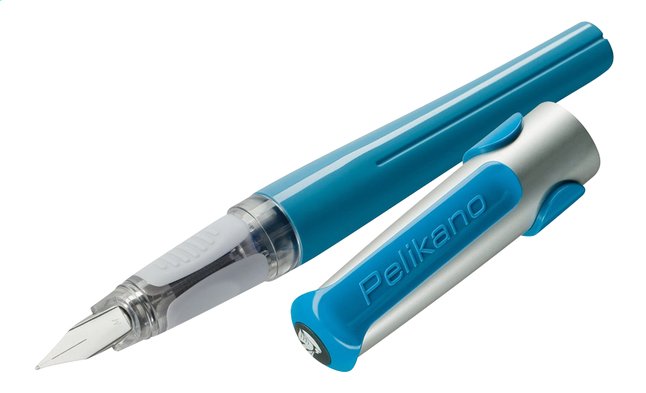 Pelikan stylo Pelikano P481 pour gauchers bleu