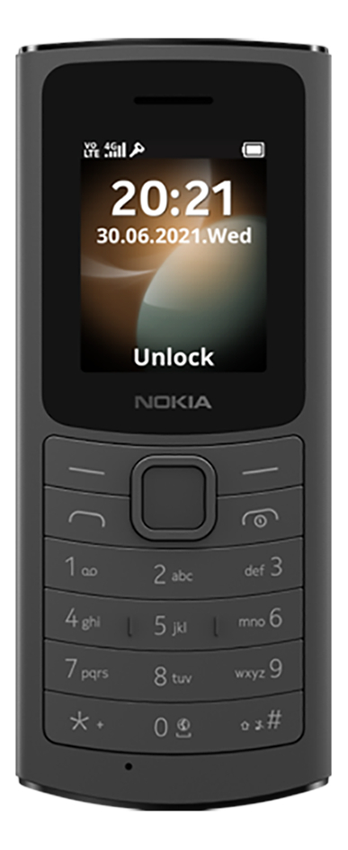Nokia GSM 110 4G zwart