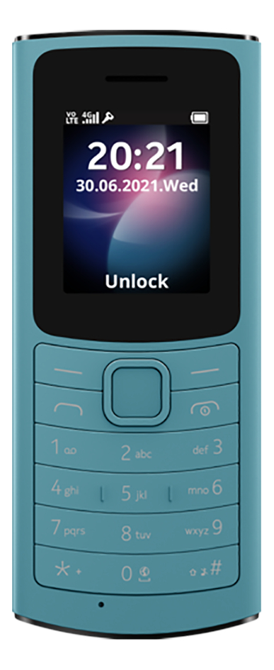Nokia GSM 110 4G Aqua