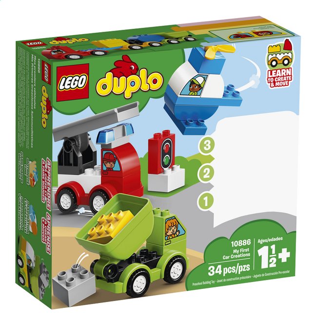 Lego Duplo 10886 Mijn Eerste Auto Creaties Dreamland
