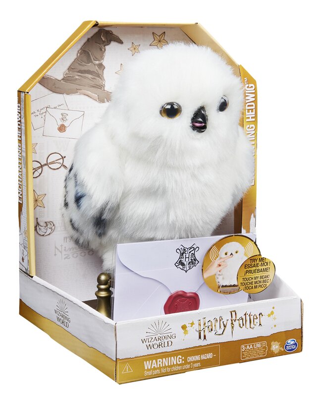 Peluche interactive Harry Potter Wizarding World Enchanting Hedwig, Commandez facilement en ligne