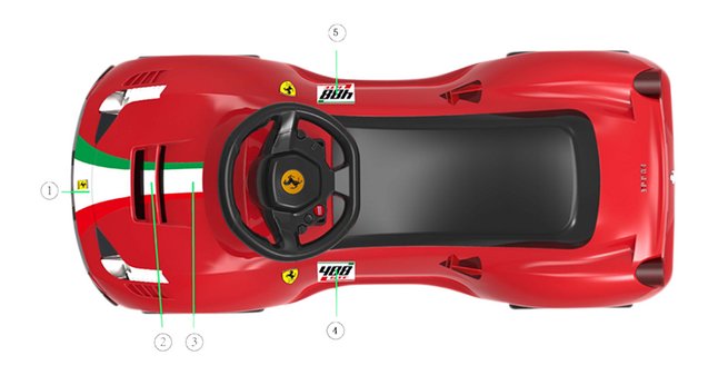 ferrari porteur