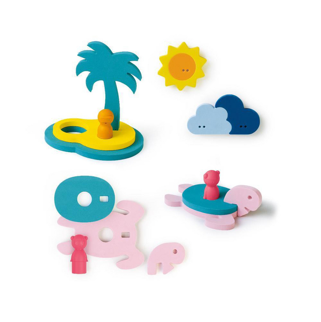 Quut Puzzle Friends L'Île au Trésor