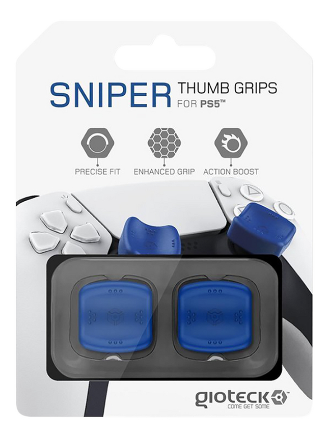 Gioteck Sniper Thumb Grips PS5 blauw