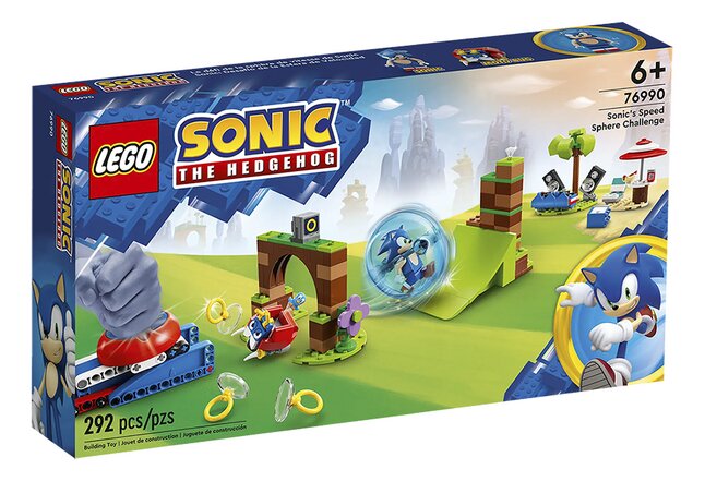 LEGO Sonic the Hedgehog 76990 Sonic et le défi de la sphère de vitesse