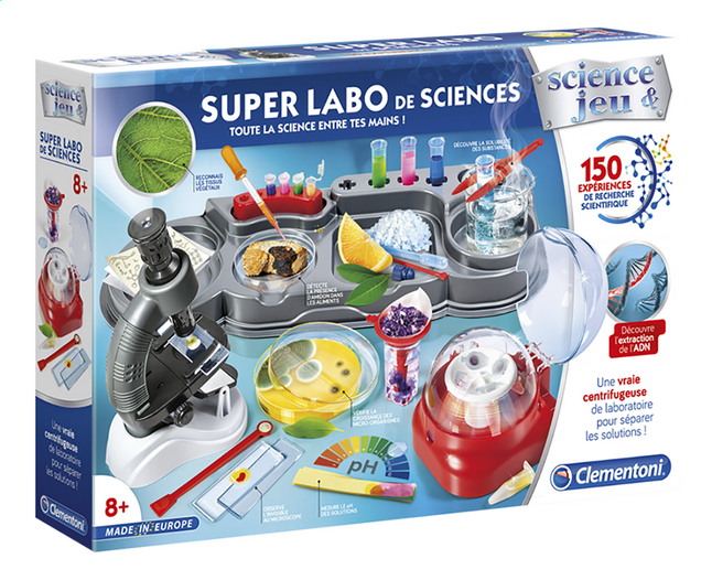 Clementoni Science \u0026 Jeu Super labo de sciences | Commandez facilement en  ligne | DreamLand