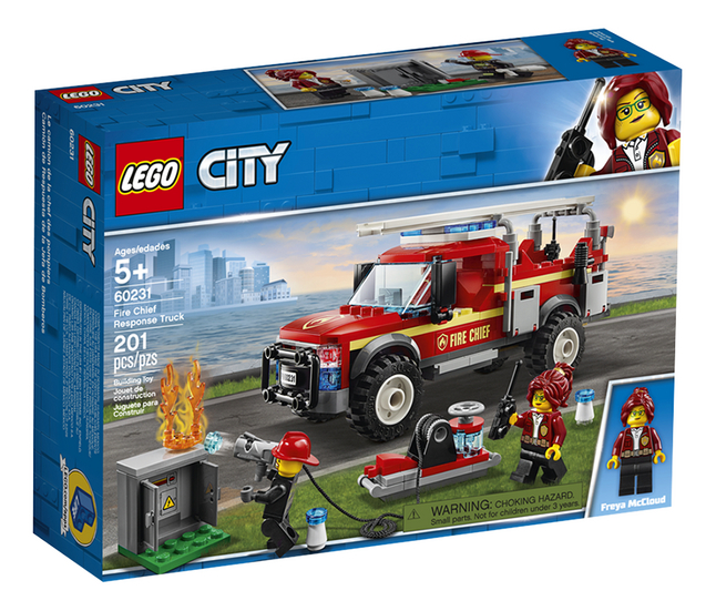 Lego City 60231 La Camion Du Chef Des Pompiers Super Deals Et