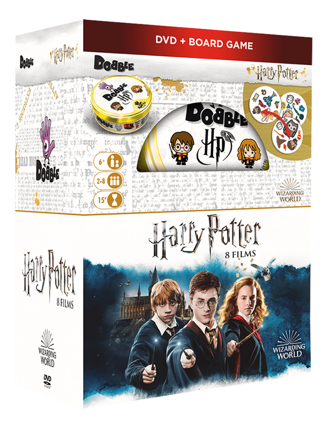 DVD Harry Potter Box 8 films + Dobble