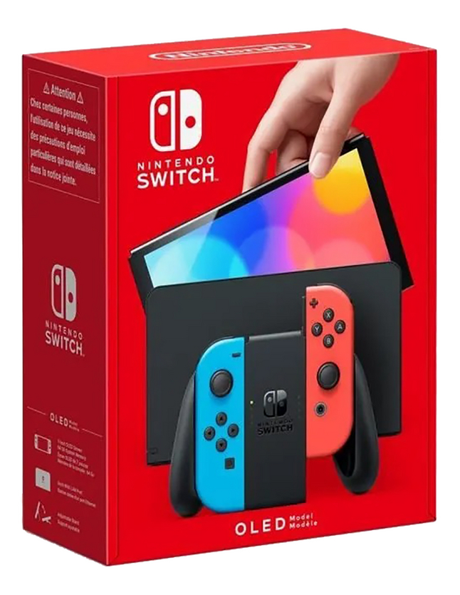 Nintendo Switch OLED rouge/bleu