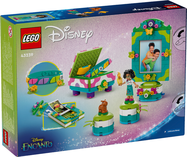 LEGO Disney Mirabels fotolijstje en sieradendoos 43239