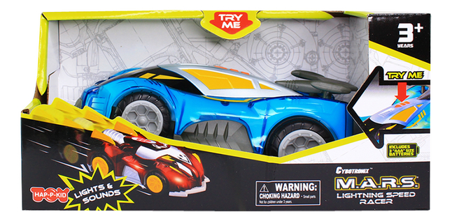Auto M.A.R.S. Lightning Speed Racer - blauw