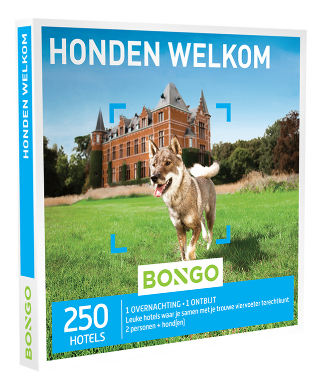 Bongo cadeaubon Honden Welkom