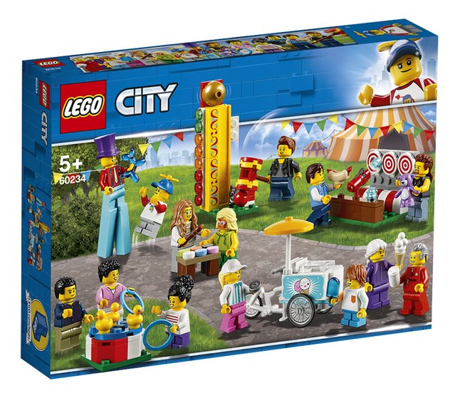 Lego City 60234 Ensemble De Figurines La Fete Foraine Super