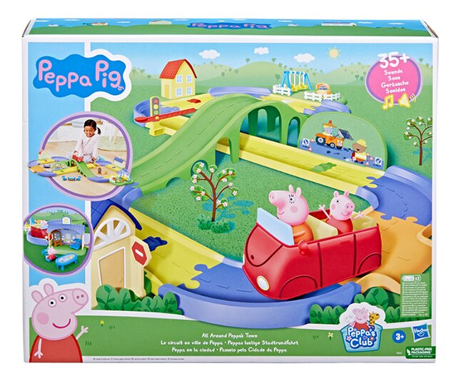 Peppa Pig - Peppa's Adventures - Comprend une petite voiture rouge