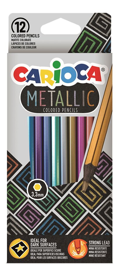 Carioca Bébé Crayons de couleur - 10 pièces - Multicolore