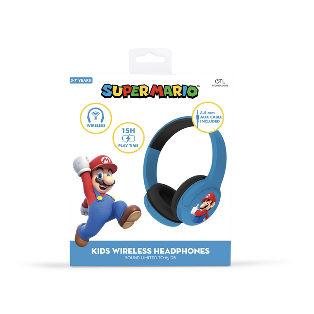 bigben Bluetooth hoofdtelefoon Mario Bros