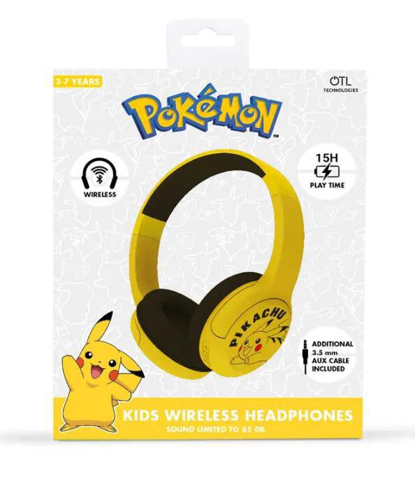 bigben Bluetooth hoofdtelefoon Pokémon Pikachu