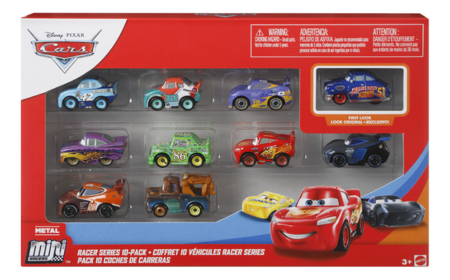 Auto Disney Cars Racer Series 10-pack