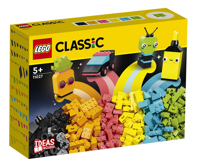 LEGO Classic 11027 L'amusement créatif fluo