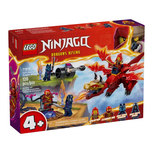 LEGO Ninjago Kai's Brondrakenstrijd 71815