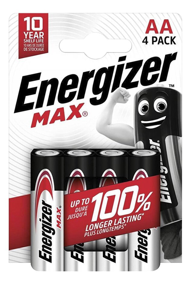 Energizer Max AA-batterij - 4 stuks