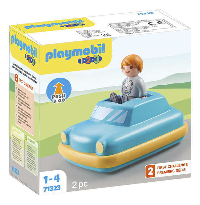PLAYMOBIL 1.2.3 71323 Kinderauto