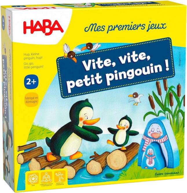 HABA Jeu Vite, vite, petit pingouin!