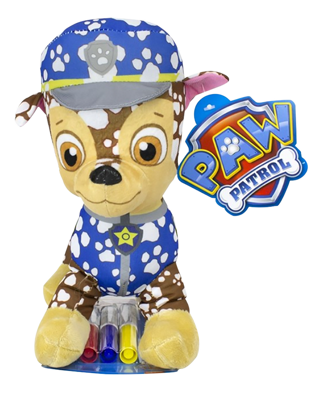 Knuffel PAW Patrol Doodle 35 cm - Chase