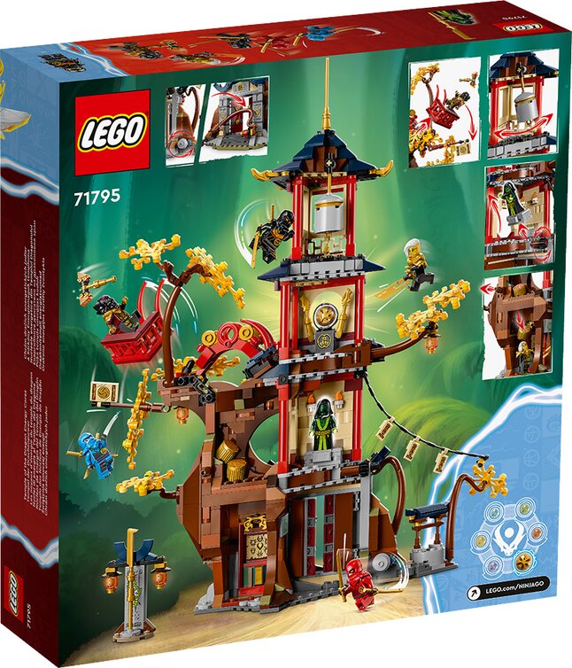 LEGO 71795 Ninjago Tempel drakenenergie