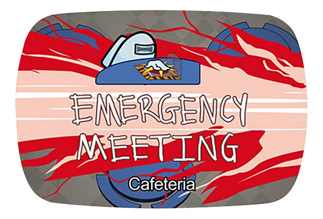 Boîte à tartines Among Us Emergency Meeting