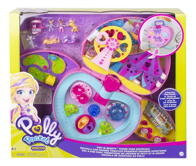 Polly Pocket Tiny is Mighty Sac a dos parc thematique Commandez facilement en ligne DreamLand