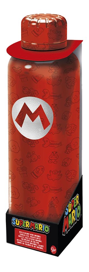 Super Mario - Bouteille gourde métal Mushroom - Imagin'ères