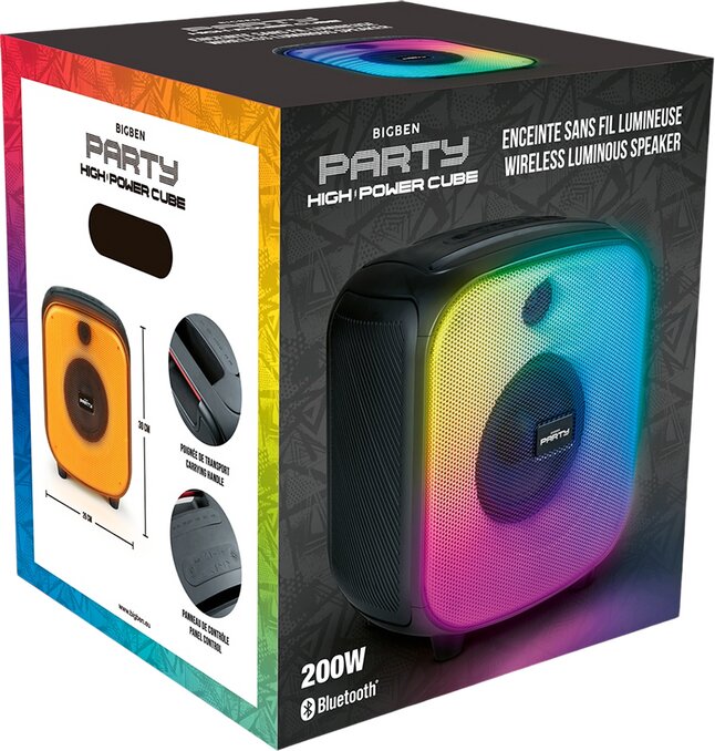 Bigben Party High Power BT Speaker Cube