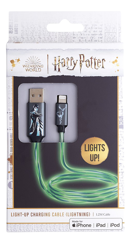 Oplaadkabel Harry Potter USB naar Lightning Patronus