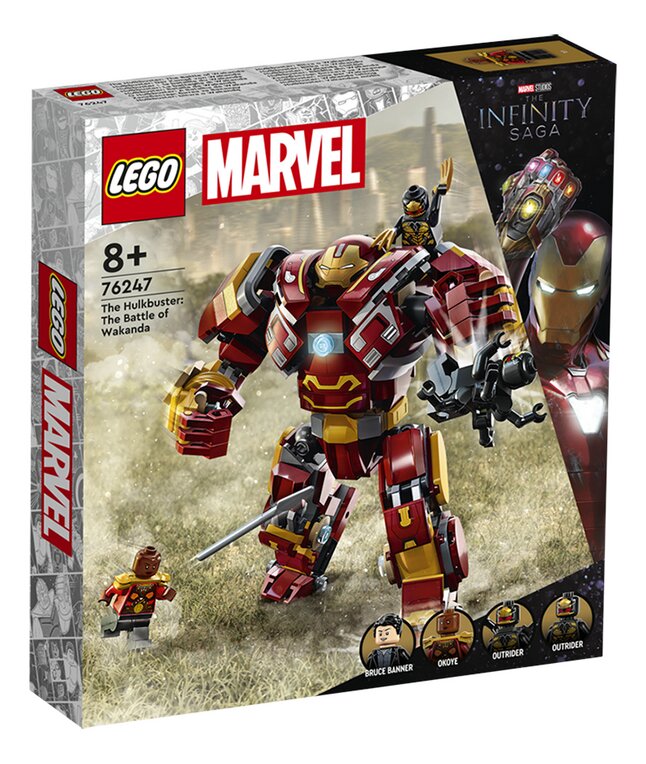 LEGO Marvel Avengers The Infinity Saga 76247 Hulkbuster : la bataille du Wakanda