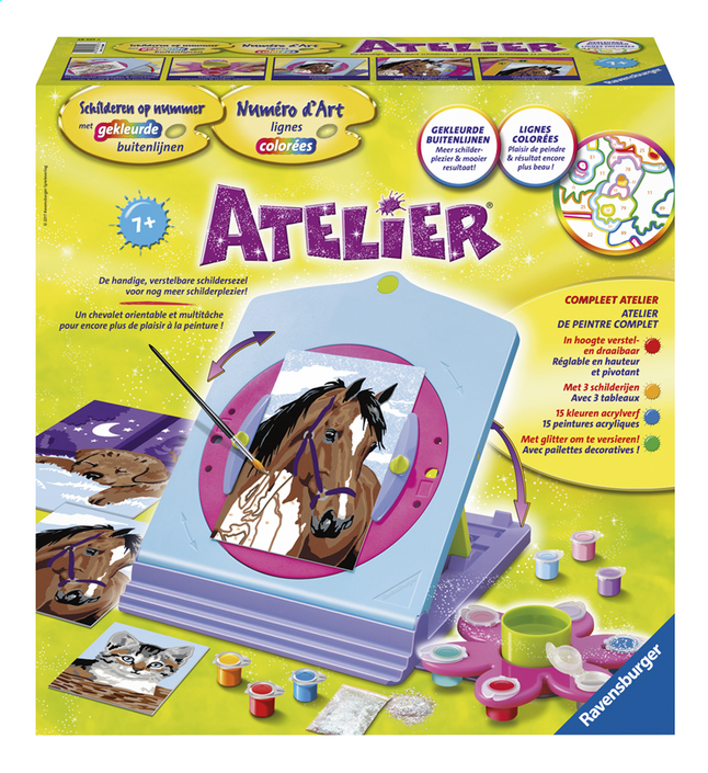 Ravensburger Schilderen Op Nummer Atelier Ontdek Elke Dag